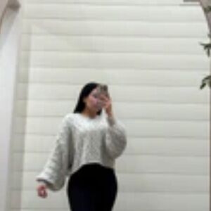 Cozy Cream Knit Sweater